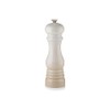 Le Creuset Classic Adjustable Salt Mill Grinder, Chip-resistant ABS Plastic, Anti-Corrosion, 40g, 21 cm, Meringue, 44002217160000
