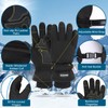 Winter Gloves Mens Ski & Snow Gloves Water Resistant &