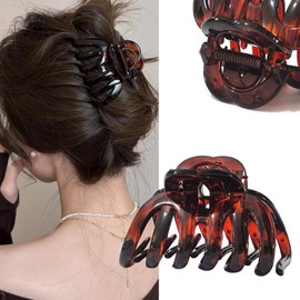 Yokosen Hair Clip, Large Hair Clip, Firmly Curled, 3.5 inches (9 cm), Hair Clip, Banana Clip, Hair Accessory, Adult, Stylish, Ladies, Fashionable, Accessory, Elegant, Simplified, Everyday Work, School