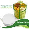 Round Pill Organizer Dispenser - Pack of 2 - Pill