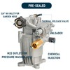 Hourleey 3/4" Shaft Horizontal Pressure Washer Pump, 3400PSI 2.5GPM, Replacement