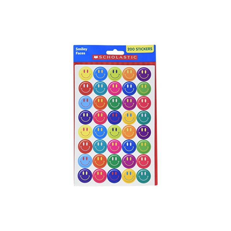 Scholastic Classroom Resources Smiley Faces Stickers (0545631696)