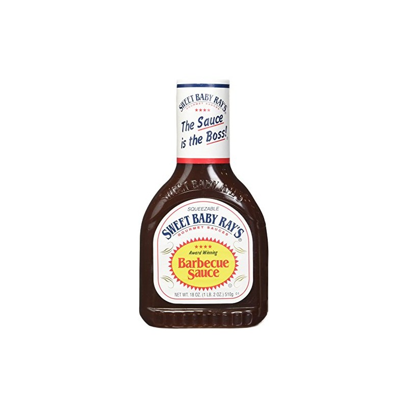 Sweet Baby Ray's Gourmet Sauce Barbecue Flavor (18 Ounce (Pack