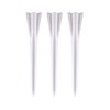 IZZO Golf Plastic Golf Tees, 1.5 Inch, White (Pack of