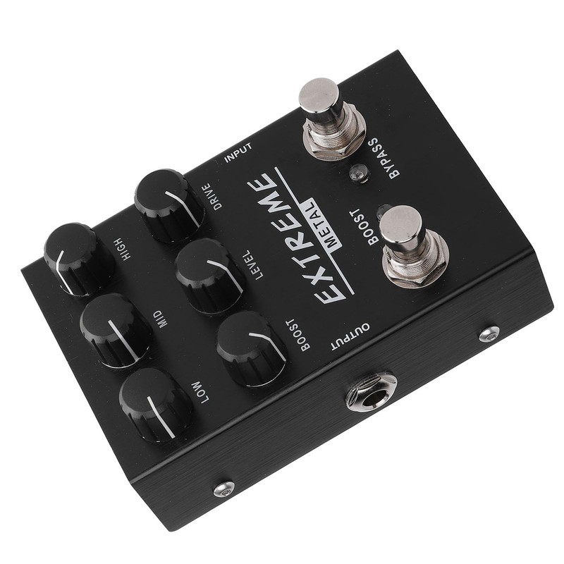 Electric Guitar Distortion Pedal High Gain Boost Metal Effects Pedal