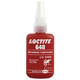 648 Retaining Compound 50 mL Bottle, Green