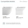 Swiss Madison Well Made Forever SM-25-TACTM11BK Toilet-Accessories, SM-KS246-G, Black