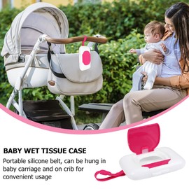 1Pc Baby Wipes Dispenser Portable Refillable Dispenser Case Wipes Container Carrying Holder for Home Outdoor Travel