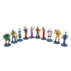 Replacement Parts for Clue Game - Includes All 10 Plastic Figure Characters