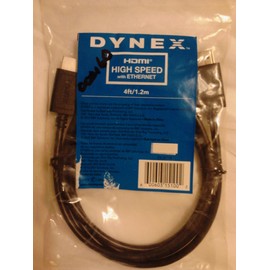 Dynex 4ft High Speed HDMI Cable