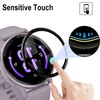 KZIOACSH Screen Protector for Garmin Vivoactive 5, 3 Pack Full Coverage 3D