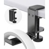 Kimiangel Headphone Stand Under Desk, Foldable Aluminum Headset Holder with