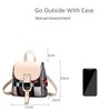 NICOLE&DORIS Womens Backpack Small Backpack Crossbody Bag Handbags Backpack for