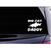 Big Cat Daddy M379 6 inch Sticker Decal Catfish Stink