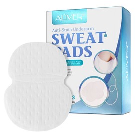 Armpit Underarm Sweat Pads for Men & Women, Non Visible Underarm Disposable Cotton Sweat Absorption Pads (Pack of 28)