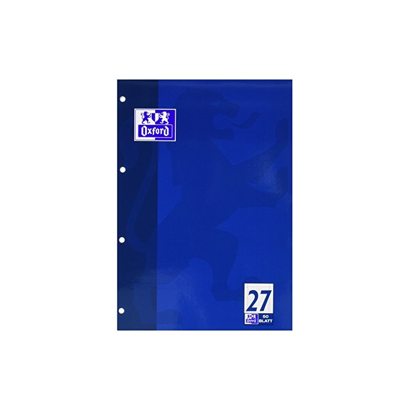 Professional High School Notepad A4 Lined 27 with Double Edge