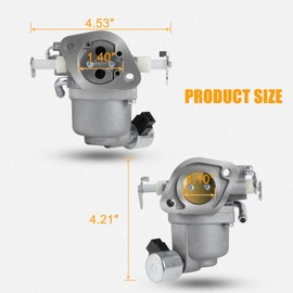 RANSOTO 594207 Carburetor kit Compatible with Intek Engine Mower Tractor Carb 40N777 40N877 Replace 597126, 595216