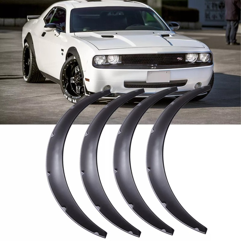 KEEPDSGN For Dodge Challenger Fender Flares Flexible Wide Body Bolt