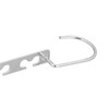 Relaxdays Space-saving hangers, set of 6, for 12 hangers, horizontal