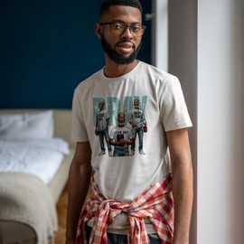 INCOK DTF Transfers Ready to Press - 20 Sheets Prayer Black Men Iron on Patches for T-Shirts, Christian Religious Iron on Transfers Stickers, Heat Transfer Vinyl Decals for Clothes DIY Fabric Decor