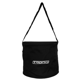 TronX Waterproof Hockey Puck Bag - Holds up to 50 Pucks - Equipment Carrying Bag for Hockey Pucks & Balls Black