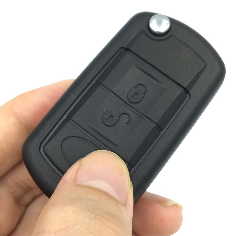 3 Buttons Flip Auto Key Case Fob Styling Shell Cover
