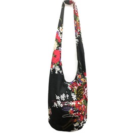 WITERY Women's Printed Shoulder Bag Large Capacity Travel Tote Bag Multi-pocket Shopping Handbag Canvas Crossbody Purse bag