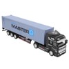 1: 48 Alloy Container Truck Model Toy Highly Simulation Children