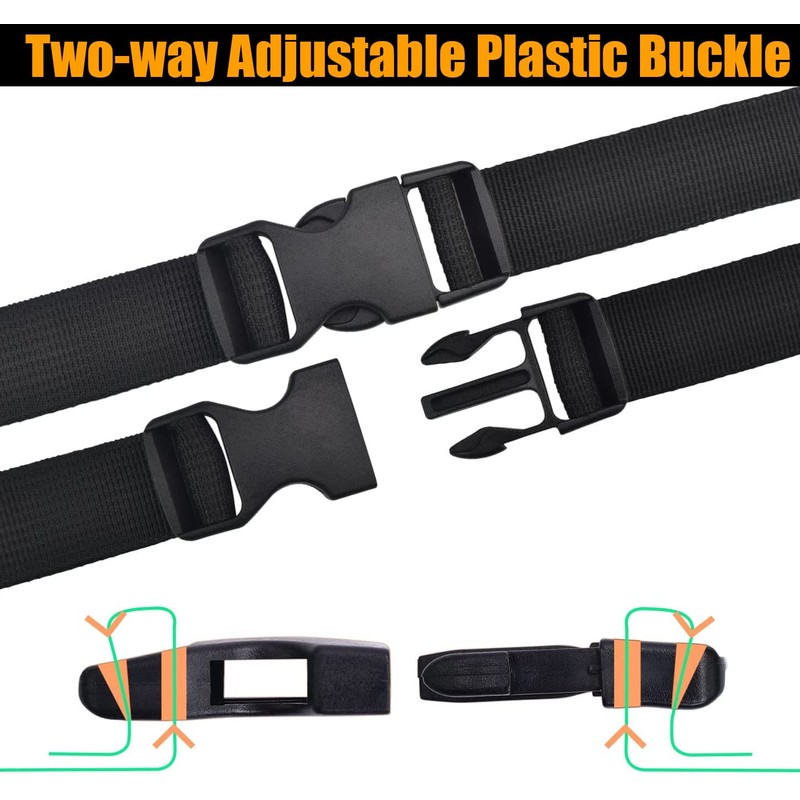 Buckle 1" Wide Inside, Quick Side Release Buckle for 1