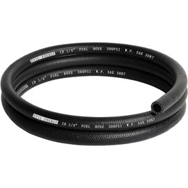 EVIL ENERGY Fuel Line Hose 1/4 Push Lock Fuel Hose Rubber NBR SAE 30R7 10FT 300PSI