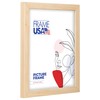 Frame USA 14x20 Picture Frame, Maple, Corporate Thin Series, Wall