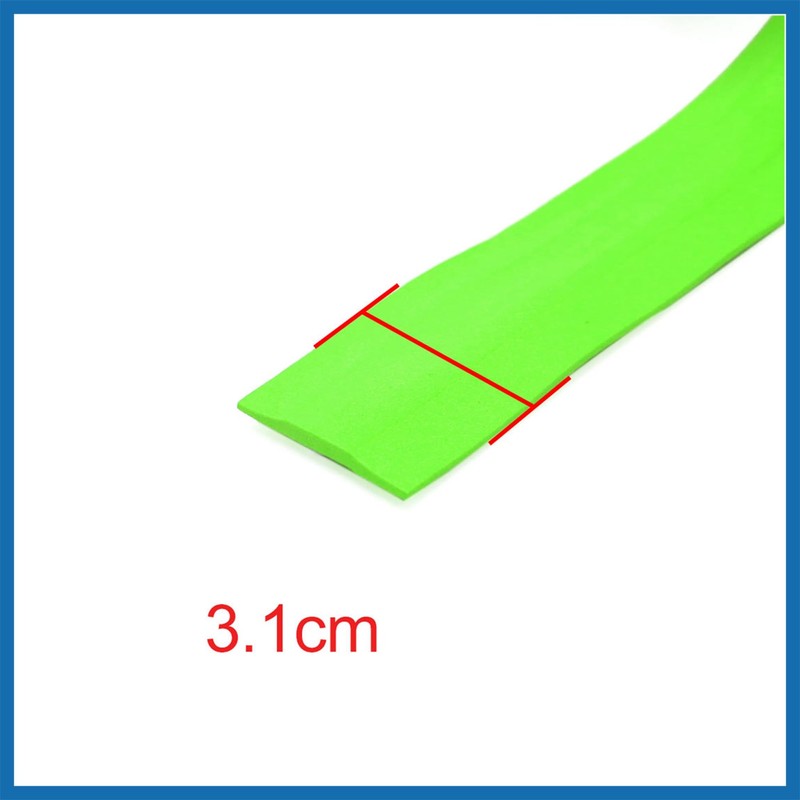 A ABSOPRO 2pcs Green Foam Anti Slip Handlebar Tape Bar