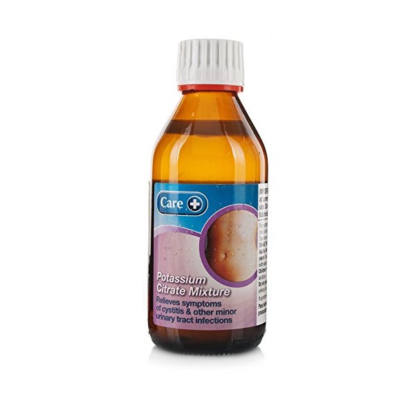 Care Plus Care Potassium Citrate Mixture 200ml, (Pack of 1)