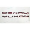 GMC 2pcs GMC 2021-2023 Yukon Yukon XL Black Red Rear