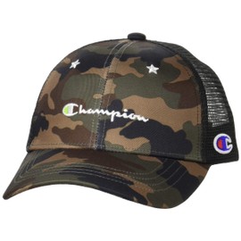 Champion 141-0091 Kids Mesh Cap, green camouflage