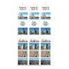 11,4 x 16,2 cm photos - Porte-photos/porte-cartes postales 8 vues