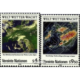 UN - Vienna 92-93 (complete.issue.) unmounted mint/never hinged ** MNH 1989 World-Weather-Wacht (Stamps for collectors)