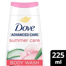 Dove Advanced Care Summer Care Limited Edition Shower Cream with 24h Renewing MicroMoisture for Lotion Delicate Skin 225 ml