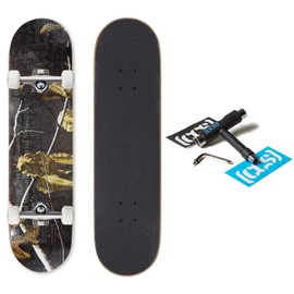 [CCS] Social Camouflage Embossed Skateboard Complete - Realtree Meteorite - 7.75"