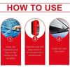 Homonth Windshield Cleaner, 120ml Car Glass Oil Film Cleaner, Versatile