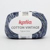 Cotton Vintage, Multicoloured Cotton Yarn in Jeans (52)