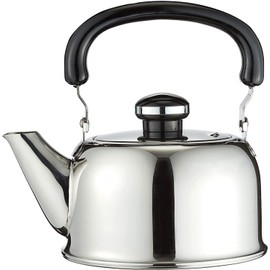 Miyazaki Seisakusho Objet Tea Kettle, 1.3L, 1300 ml, Made in Japan, 5-Year Warranty, Induction Compatible, Lightweight OJ-25