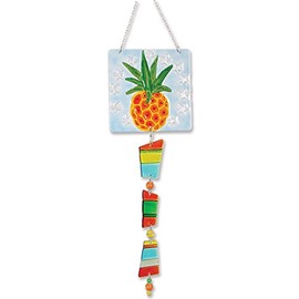 Premier Kites 81105 Glass Sun Catcher, Pineapple