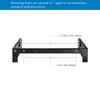 RackPath 2U Wall Mount Network Rack - Patch Panel Bracket