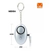 Maíz Alarma Personal Llavero Sonido + Luz Led Defensa Personal
