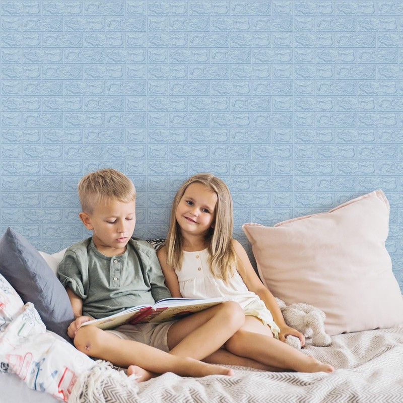 Art3d 64 Square Feet (Pack Of 11) Wall Panel Brick,