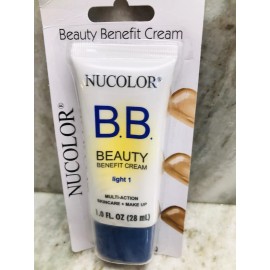 Nucolor Multi-Action Skin Care Make Up. 1.0 Floz/ShipN24 Hours.-Light 1