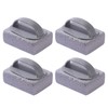 LIUQOBN 4 Pcs Pumice for Grill Griddle ，Grill Cleaning Brick