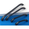 4Pcs Black Furniture Handles Drawer Handles Railing Handle Handle Handle