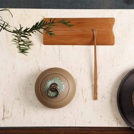 FANCYPUMPKIN Chinoiserie Tea Caddy Coffee Sugar Sealed Storage Jars Tea Box Kungfu Tea Supplies, E-03